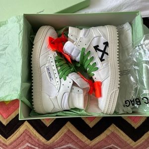 Off white off court sneaker